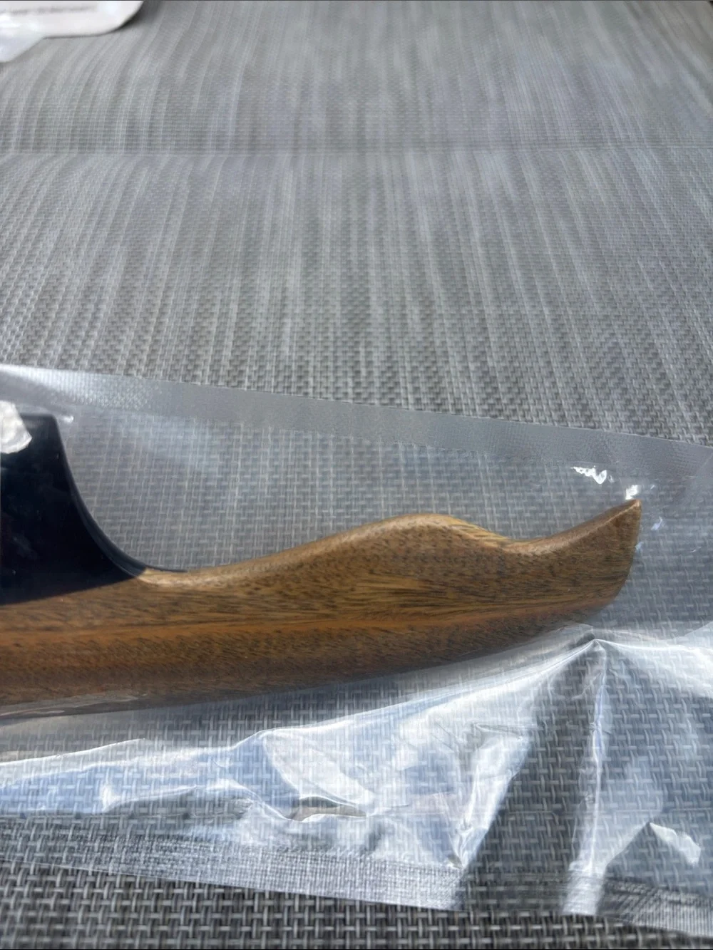Handcrafted Wood-Handled Black greenwood wooden Comb  NEW